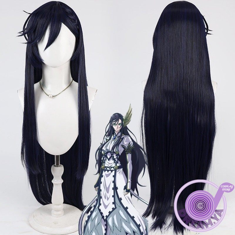 Anime Cosplay Blue Hair - Brunhilde Cosplay Pruik Record of Ragnarok