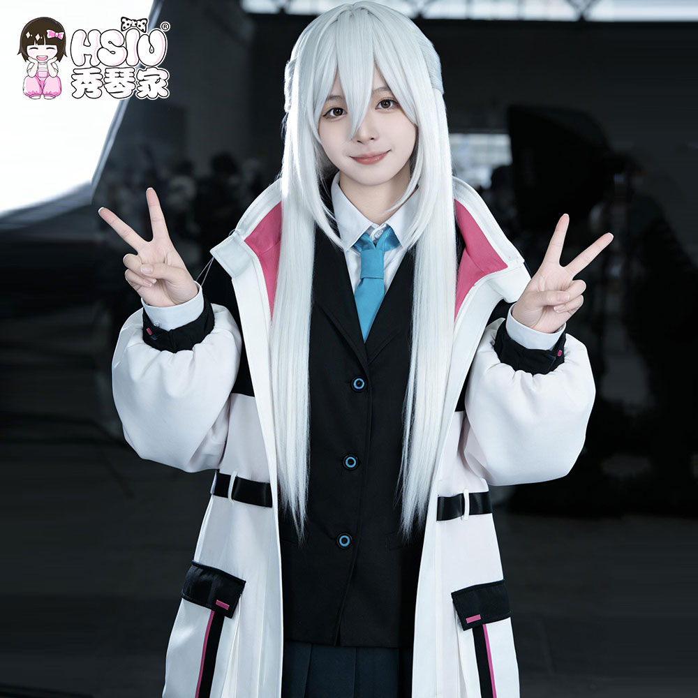 Anime Cosplay Blue Hair - Blue Archive Kei Cosplay Kostuum Pruik