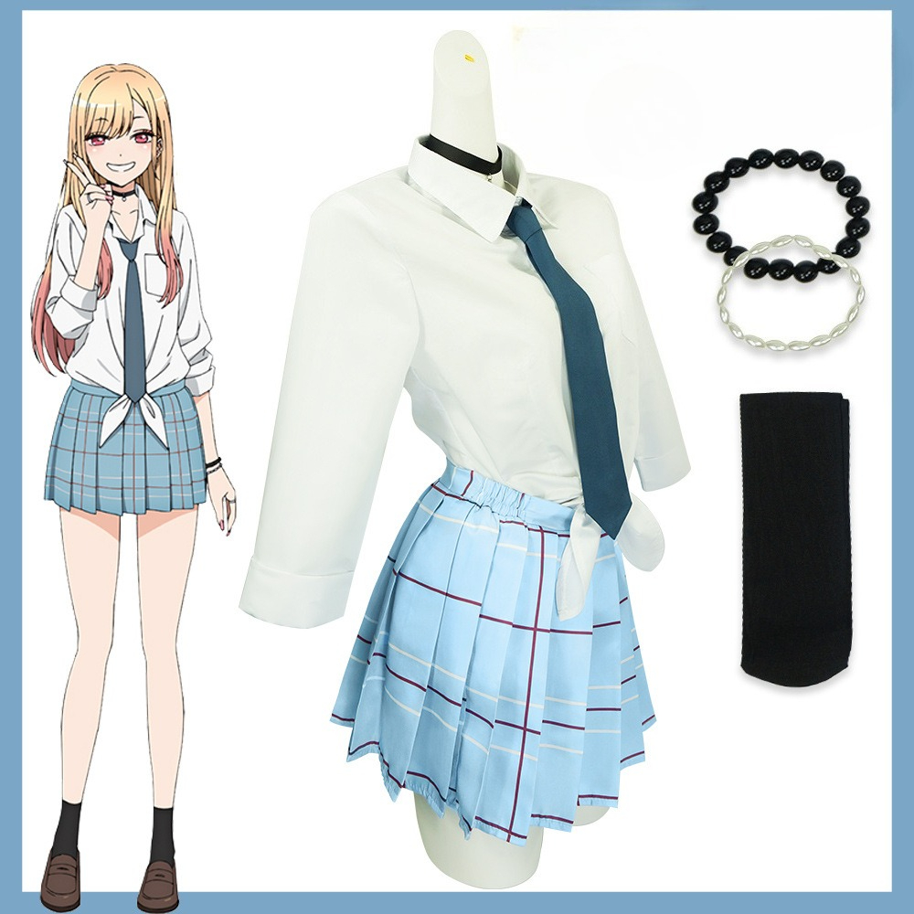 Anime JK Schooluniform Jurk Di - Kitagawa Anime Cosplay recensie en prijs