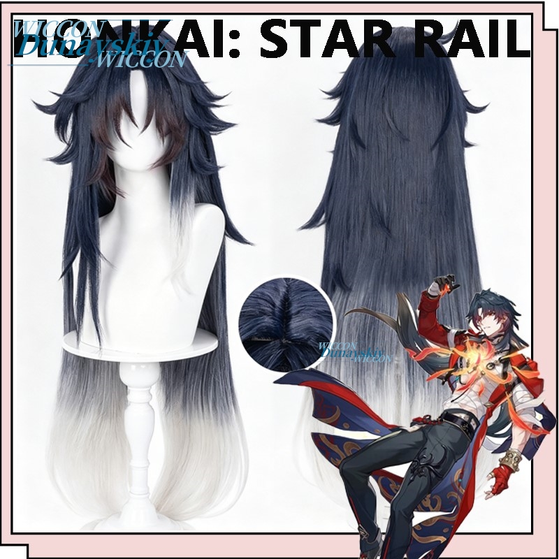 Game Honkai Star Rail Mortenax - Anime Cosplay Blue Hair recensie en prijs