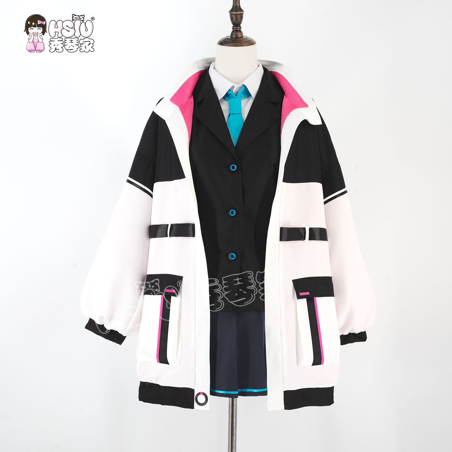 Blue Archive Kei Cosplay Kostu - Anime Cosplay Blue Hair recensie en prijs